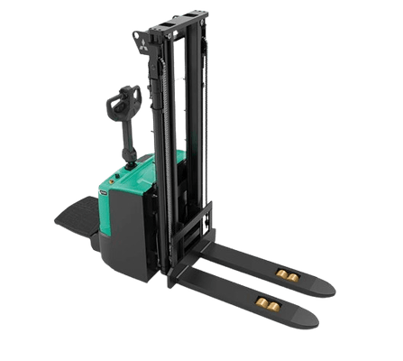 Magasinage - Gerbeur  - AXIA ES : Levée initiale et plateforme rabattable