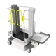 Manutention légère & ergonomie - Plateforme élévatrice / Préparateur de commande - SP50SF