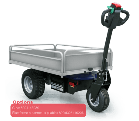 Manutention légère & ergonomie - Plateforme Motorisée - TR30 