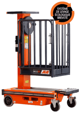 Manutention légère & ergonomie - Plateforme élévatrice / Préparateur de commande - ECOLIFT - 100% manuelle