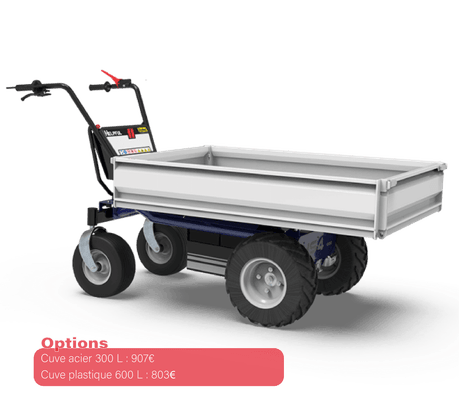 Manutention légère & ergonomie - Brouettes éléctriques - HS4 