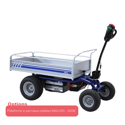 Manutention légère & ergonomie - Plateforme Motorisée - Jespi L 