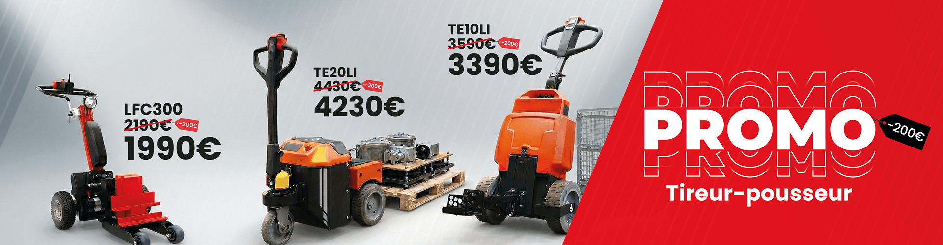 Promo tireur pousseur