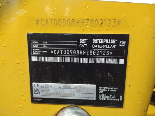 Unknown range 605 Caterpillar 908M