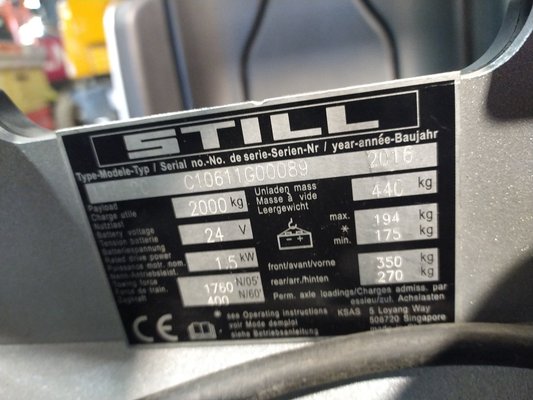 Tracteur industriel STILL LTX20