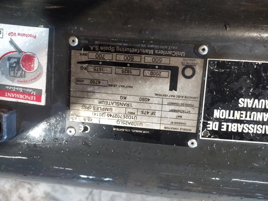 Chariot élévateur gaz UniCarriers DX25G