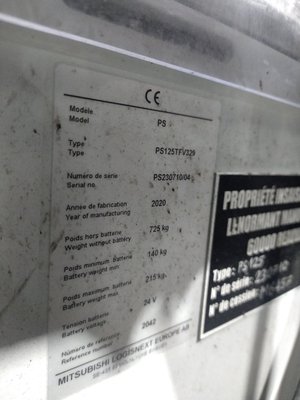 Gerbeur accompagnant - PS125