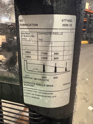 Gerbeur accompagnant CESAB S220D