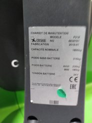 Transpalette électrique CESAB P218 - 1