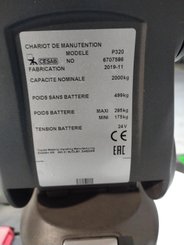 Transpalette électrique CESAB P320 - 6
