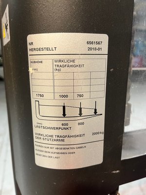 Gerbeur à plate-forme rabattable Toyota staxio SPE200D