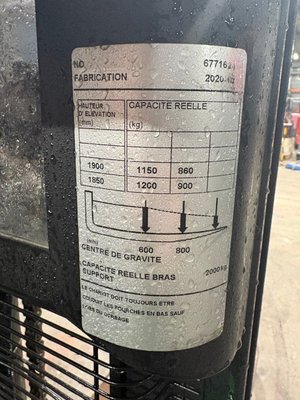 Gerbeur accompagnant CESAB S220D