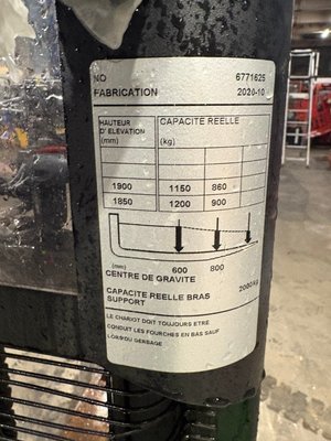 Gerbeur accompagnant CESAB S220D