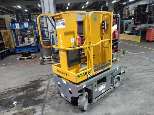 Nacelle à mât vertical Haulotte STAR 6 PICKING