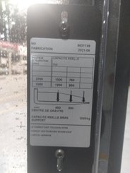 Gerbeur à plate-forme rabattable CESAB S312L - 2
