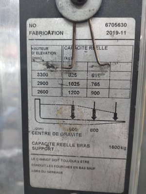 Gerbeur accompagnant CESAB S212L