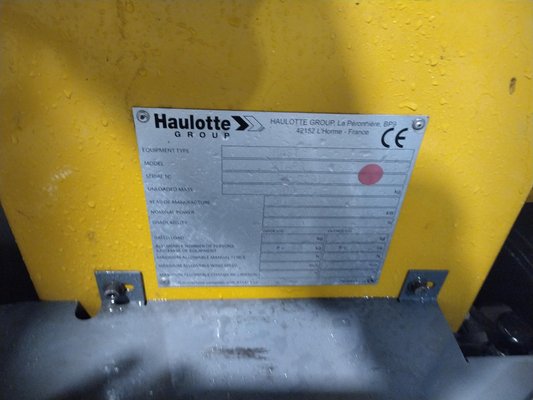 Nacelle à mât vertical Haulotte STAR 8