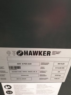 Batterie Hawker 48V