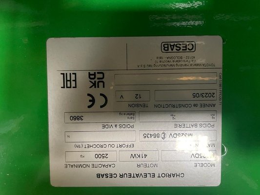 Chariot élévateur diesel CESAB M325DV