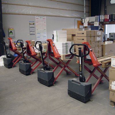 Manutention légère & ergonomie - Transpalette Haute-Levée - EHL1004 