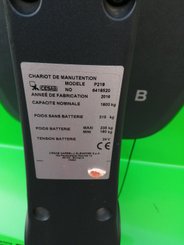 Transpalette électrique CESAB P218 - 2