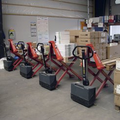 Manutention légère & ergonomie - Transpalette Haute-Levée - EHL1004 - Semi électrique
