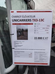 Chariot élévateur électrique UniCarriers TX3 13C - 2